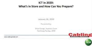 ICT in 2020 Webcast Thumbnail